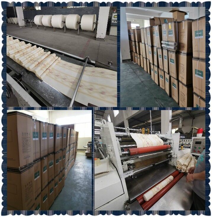 Factory Price Custom Wall Decoration Stickers Removable 106 PVC Vinyl Wallpaper/Wall Paper Waterproof