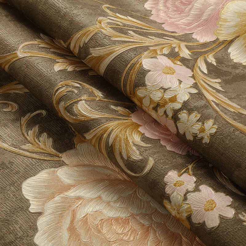 Vinyl PVC Wallpaper Classic Wall Paper Wall Covering for Home Decoration