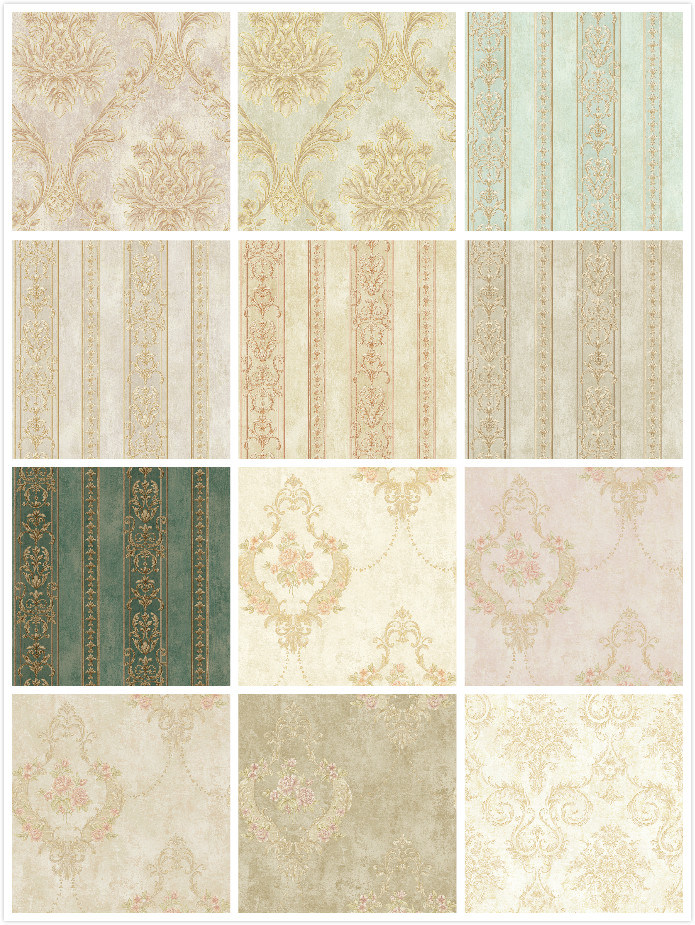 Non Woven Wallpaper Luxury Wall Paper for Home Decor