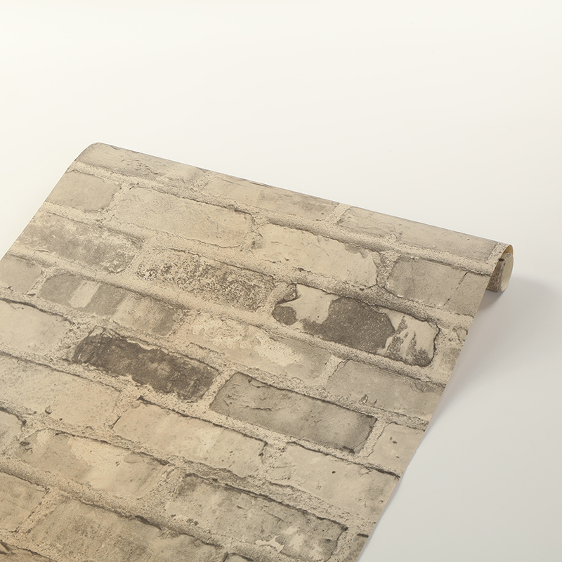 Waterproof Vinyl PVC Wallpaper 3D Modern Wall Covering for Home Decor