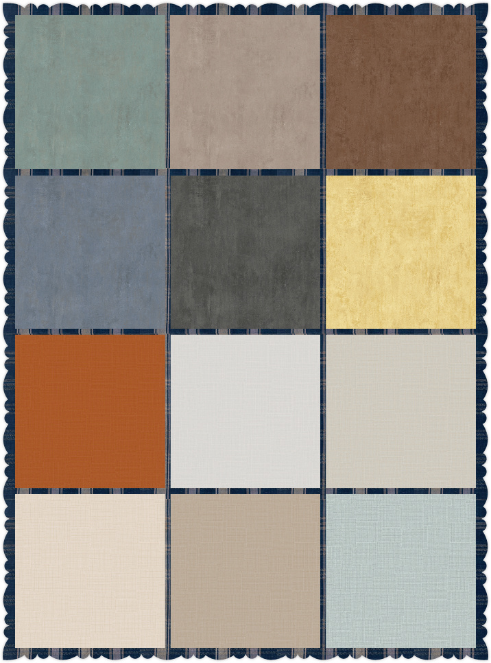 PVC Wallpaper Plain Vinyl Wall Paper for Home Decoration