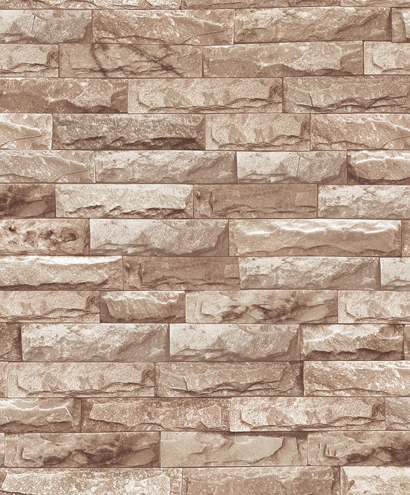 Vinyl PVC Wallpaper Modern Stone 3D Wall Paper