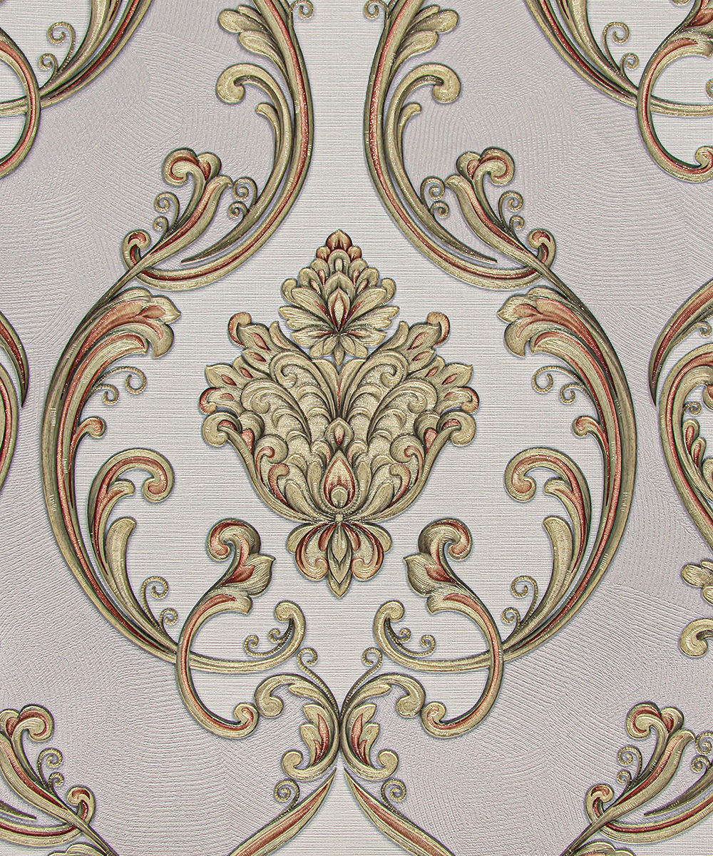 Vinyl Wallpaper Modern 3D Design PVC Waterproof Luxury Wall Paper for Home Decoration