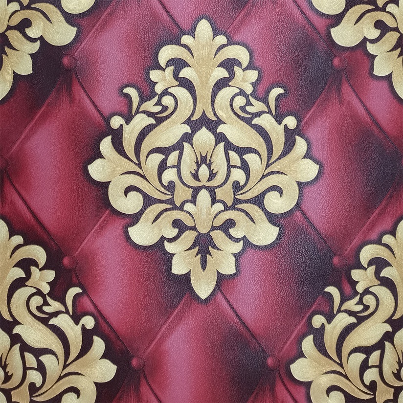 New Modern Classic Style PVC Decoration 3D Design Wallpaper