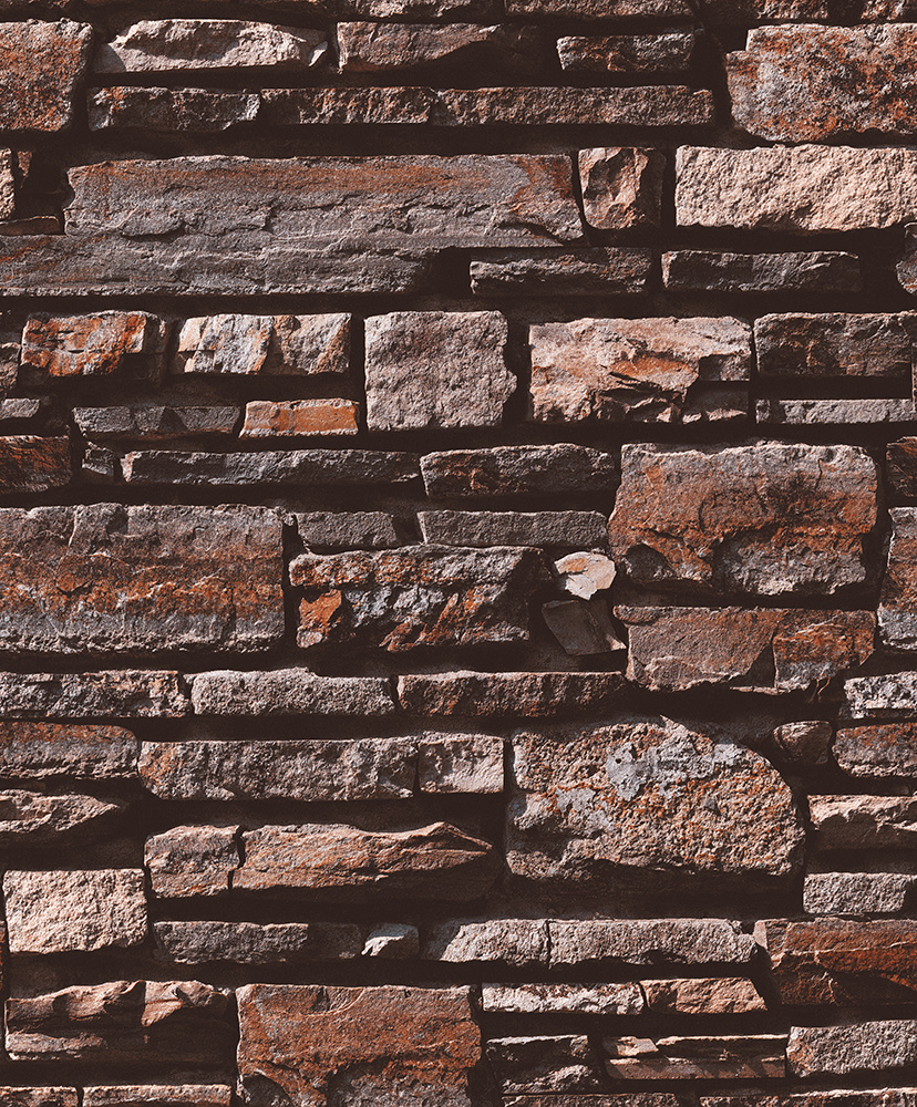 PVC Vinyl Wallpaper Modern Stone 3D Wall Paper
