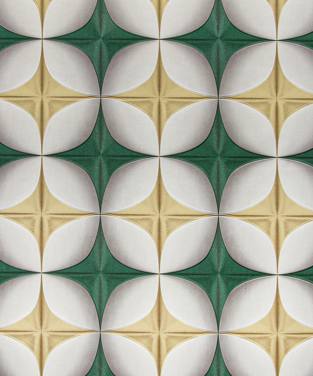 Vinyl Wall Paper PVC Modern 3D Design Waterproof Wallpaper for Home Decoration