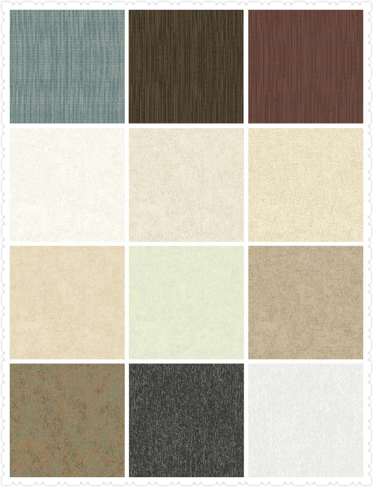 Waterproof Wallpaper Vinyl PVC Wall Paper Plain Wallpaper