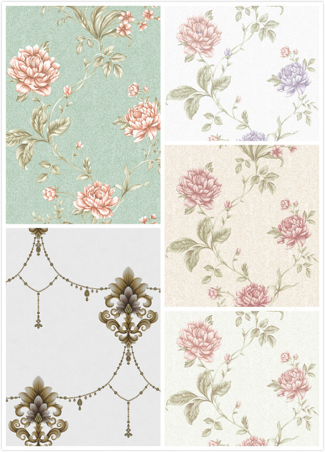 Luxury Wallpaper Vinyl PVC Wallpaper for Home Decor