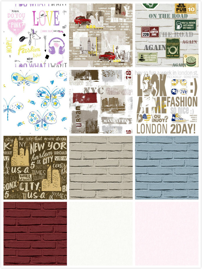 PVC Wallpaper Child Wallpaper Vinyl Wall Paper for Children