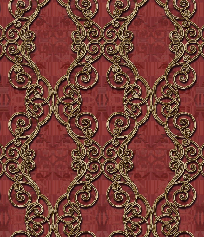 PVC Wallpaper High Quality Modern 3D Wall Paper for Home Decor