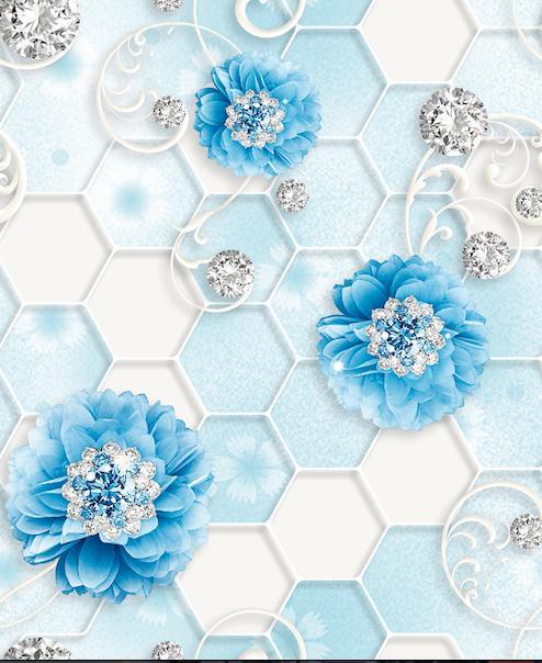 Luxury PVC Wallpaper Modern 3D Design Vinyl Waterproof Wall Paper for Home Decor
