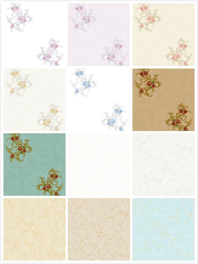 Luxury Wallpaper Vinyl PVC Wallpaper for Home Decor