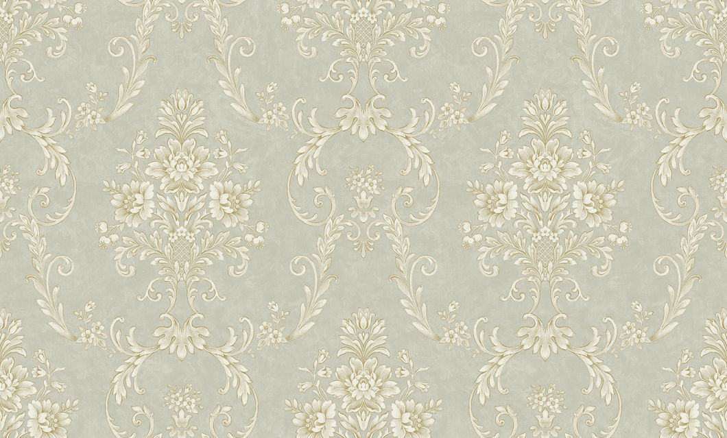 1.06 PVC Big Size Classic Damask Luxury Design High Quality Wallpaper Home Decoration