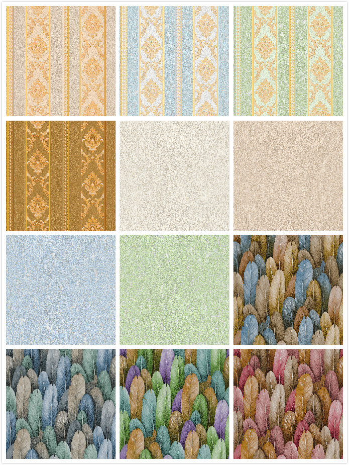 Vinyl Wallpaper High Quality Wall Paper PVC Wallpaper