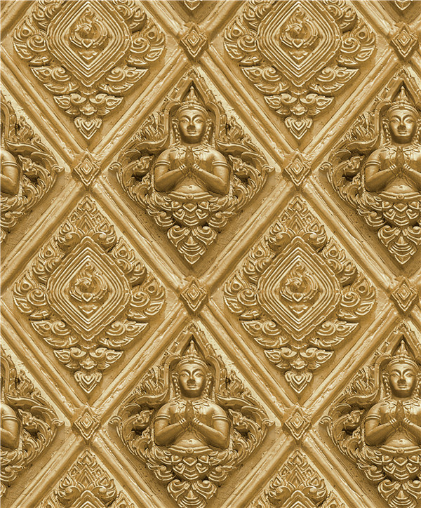 2021 New Design PVC Wallpaper Modern 3D Relief Design