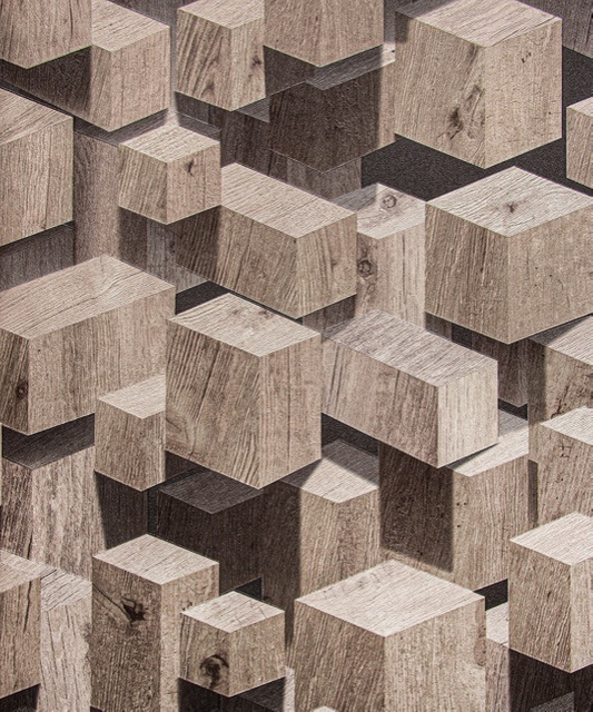 Vinyl Wallpaper PVC Modern 3D Design Waterproof Wall Paper for Home Decor