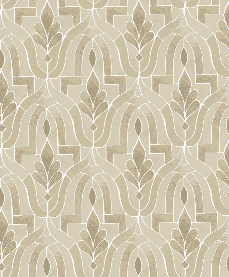 Modern 3D Wallpapers Non Woven Wall Papers for Living Room