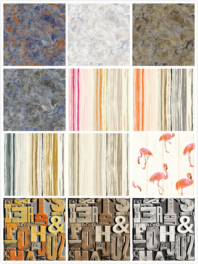PVC Wallpaper Vinyl Wallpaper 3D Designs Wall Covering High Quality