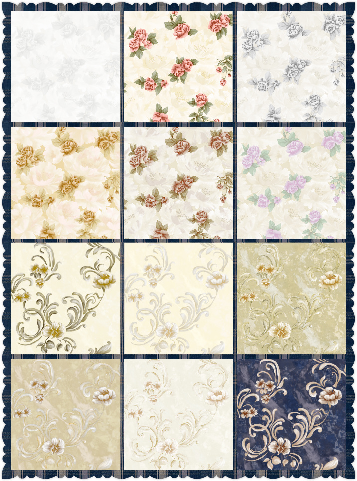 Vinyl PVC Wallpaper for Home Decoration Manufacturer High Quality Wallpaper