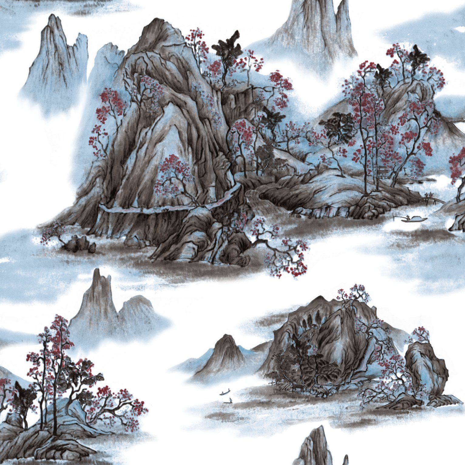 High Quality PVC Wallpaper Vinyl 3D Wall Paper for Home Decoration