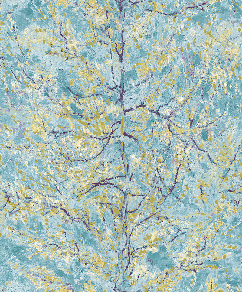 New PVC High Quality Wallpaper Modern Painting Style