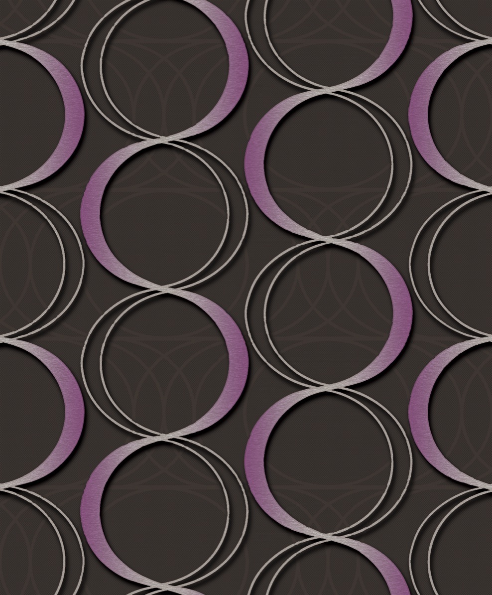 New PVC High Quality Wallpaper Modern Geometric Lines Design