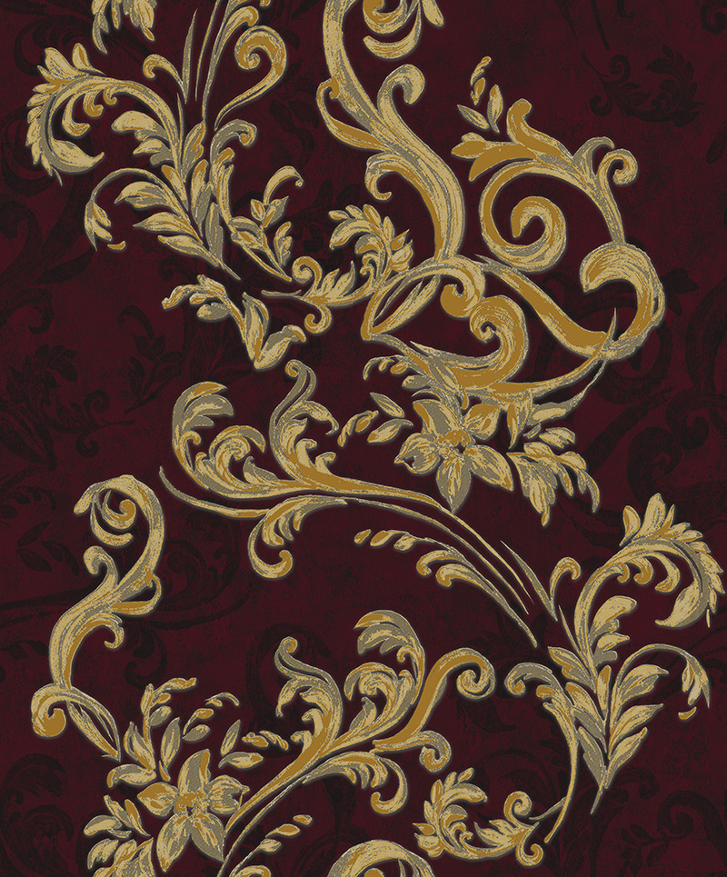 New PVC High Quality Wallpaper Modern Embossing Design