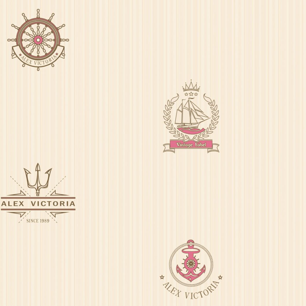 New PVC High Quality Wallpaper Kids Voyager Design