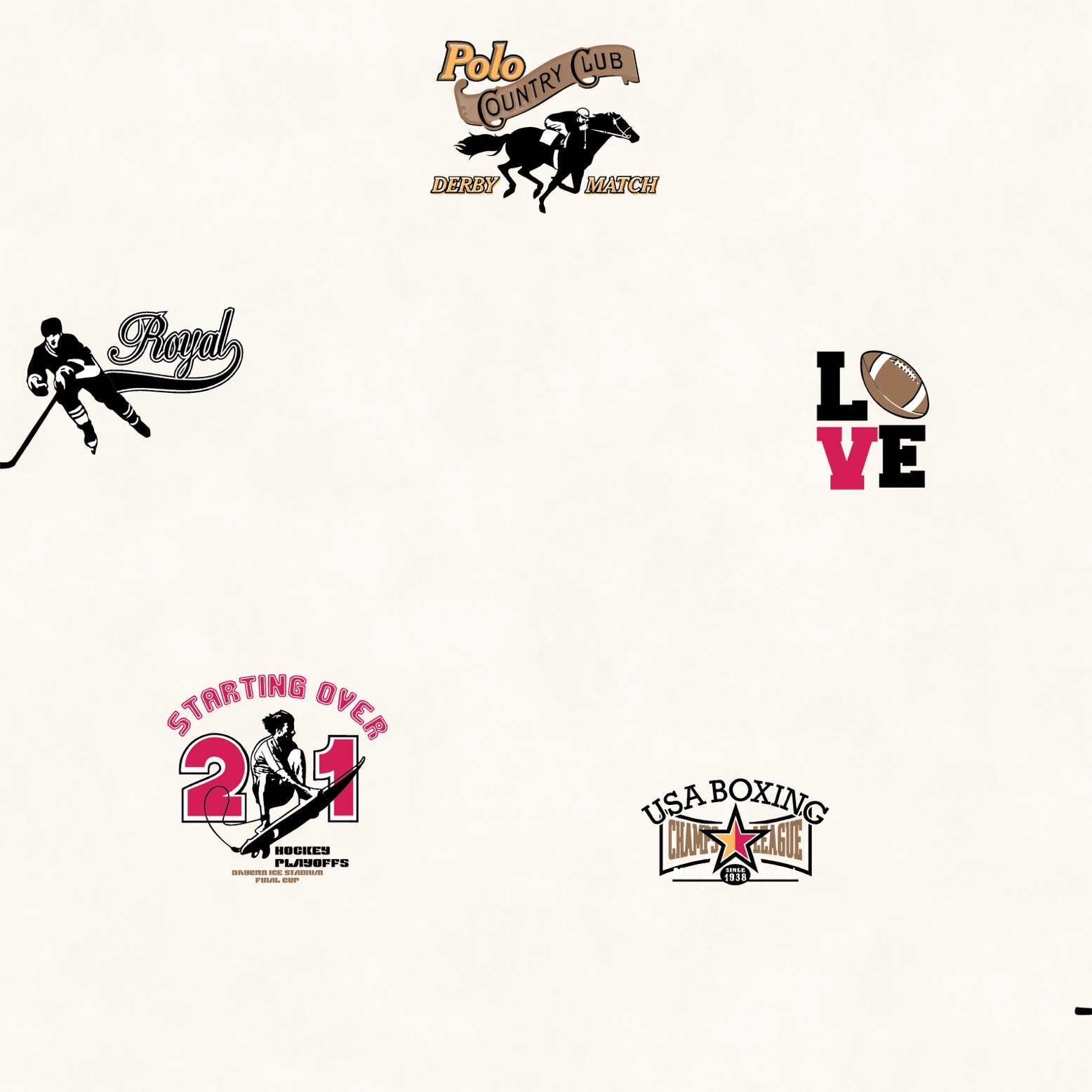 New PVC High Quality Wallpaper Kids Sports Design