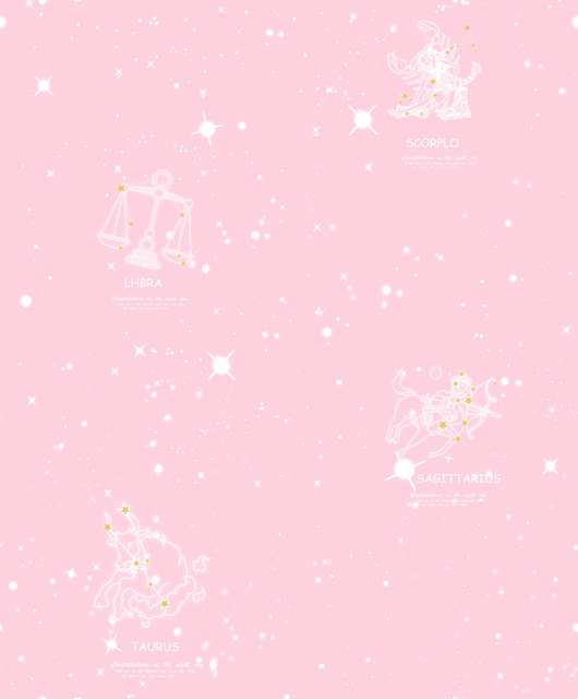 New PVC High Quality Wallpaper Kids Constellation Design