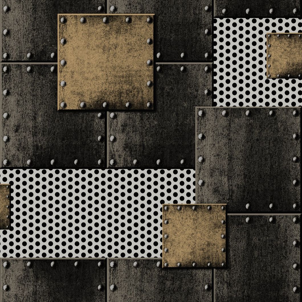 PVC Vinyl Wallpaper Modern 3D Wall Paper for Home Decor