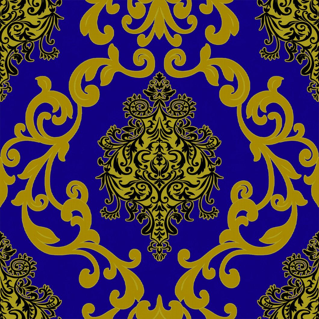 PVC Vinyl Wallpaper Modern 3D Wall Paper for Home Decor