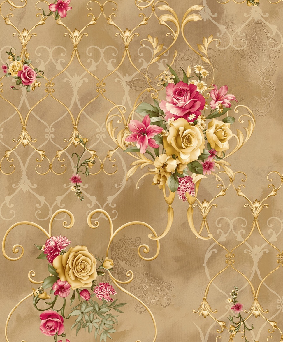 PVC Modern Wallpaper Factory Price 3D Design Waterproof Vinyl Luxury Wallpaper for Home Decoration