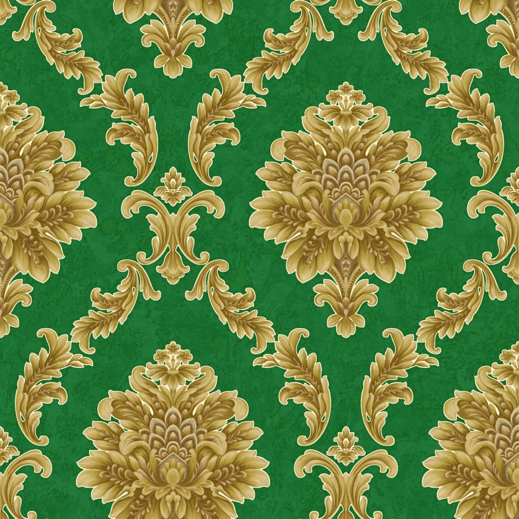 PVC Modern Wallpaper Factory Price 3D Design Vinyl Waterproof Luxury Wall Paper for Home Decor