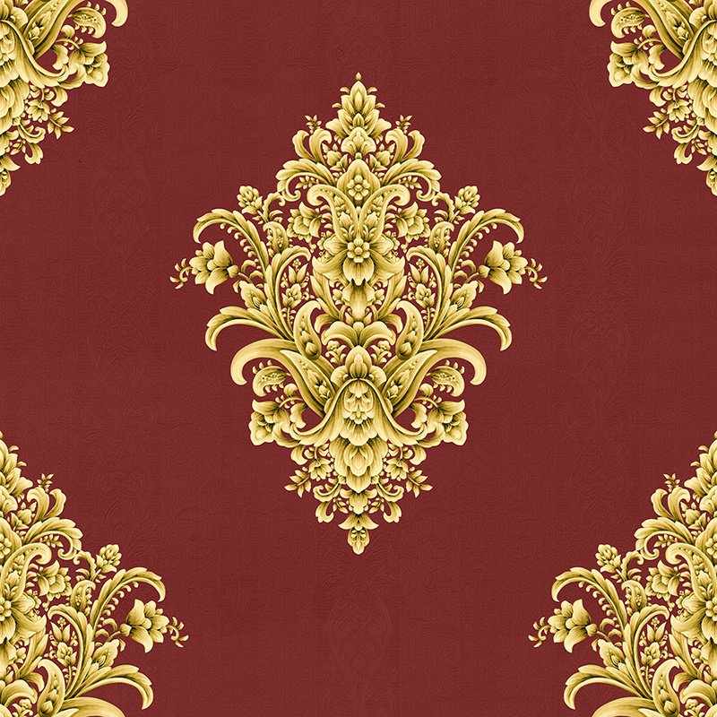 Factory Price PVC Wall Paper Vinyl Modern 3D Design Luxury Wallpaper for Home Decor