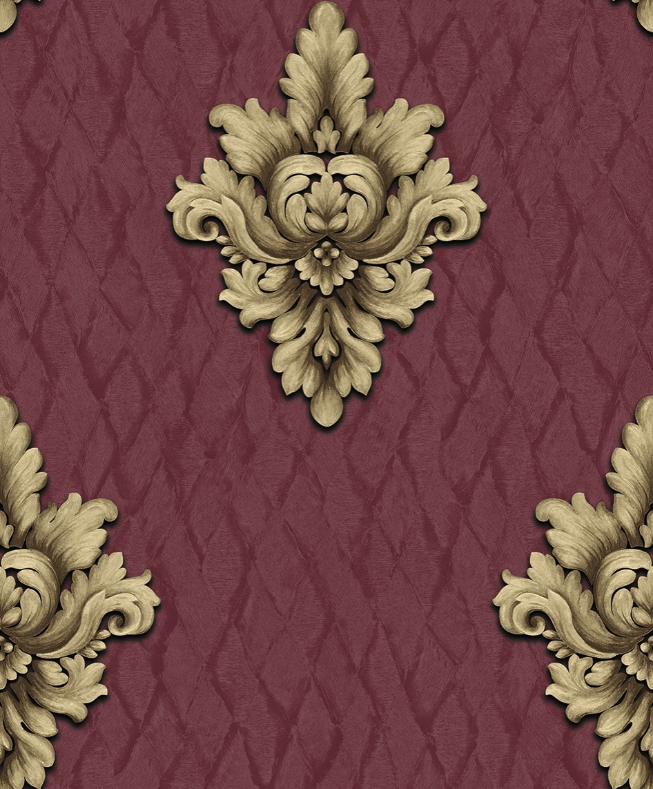PVC Wall Paper Modern 3D Design Vinyl Luxury Waterproof Wallpaper for Home Decoration