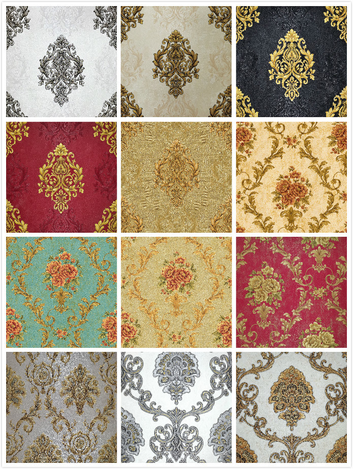 High Quality PVC Vinyl Wallpaper for Home Decoration
