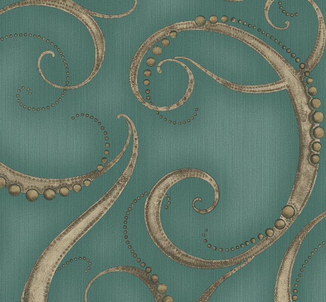 PVC Vinyl Wallpaper Waterproof Wall Paper for Home Decor
