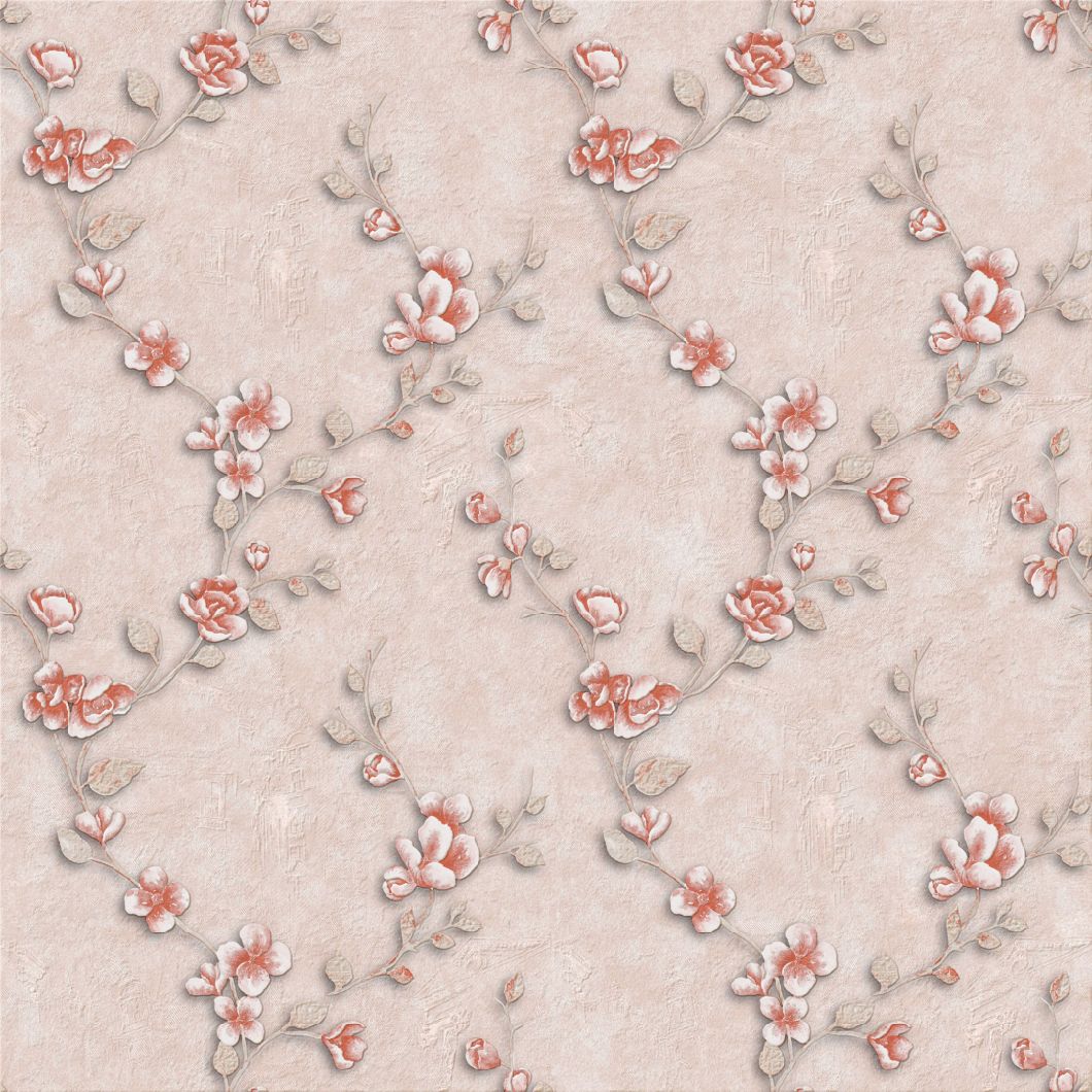 Waterproof Wallpaper Vinyl PVC Wall Paper for Home Decor