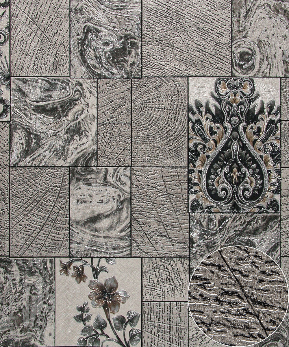 PVC Vinyl Wallpaper Modern 3D Design Waterproof Wallpaper for Home Decor