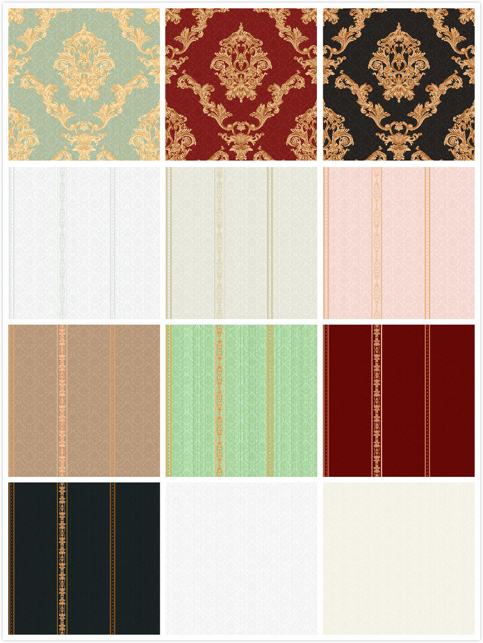 High Quality PVC Wallpaper Vinyl 3D Wall Paper for Home Decor