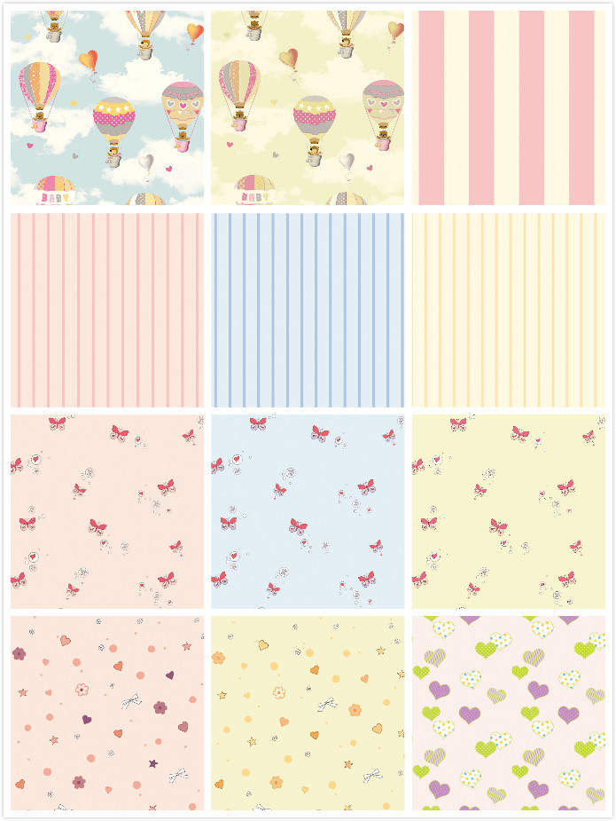 High Quality 106 PVC Wallpaper Wall Paper for Children Room