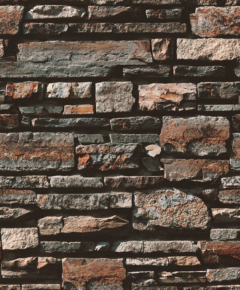 PVC Vinyl Wallpaper Modern Stone 3D Wall Paper