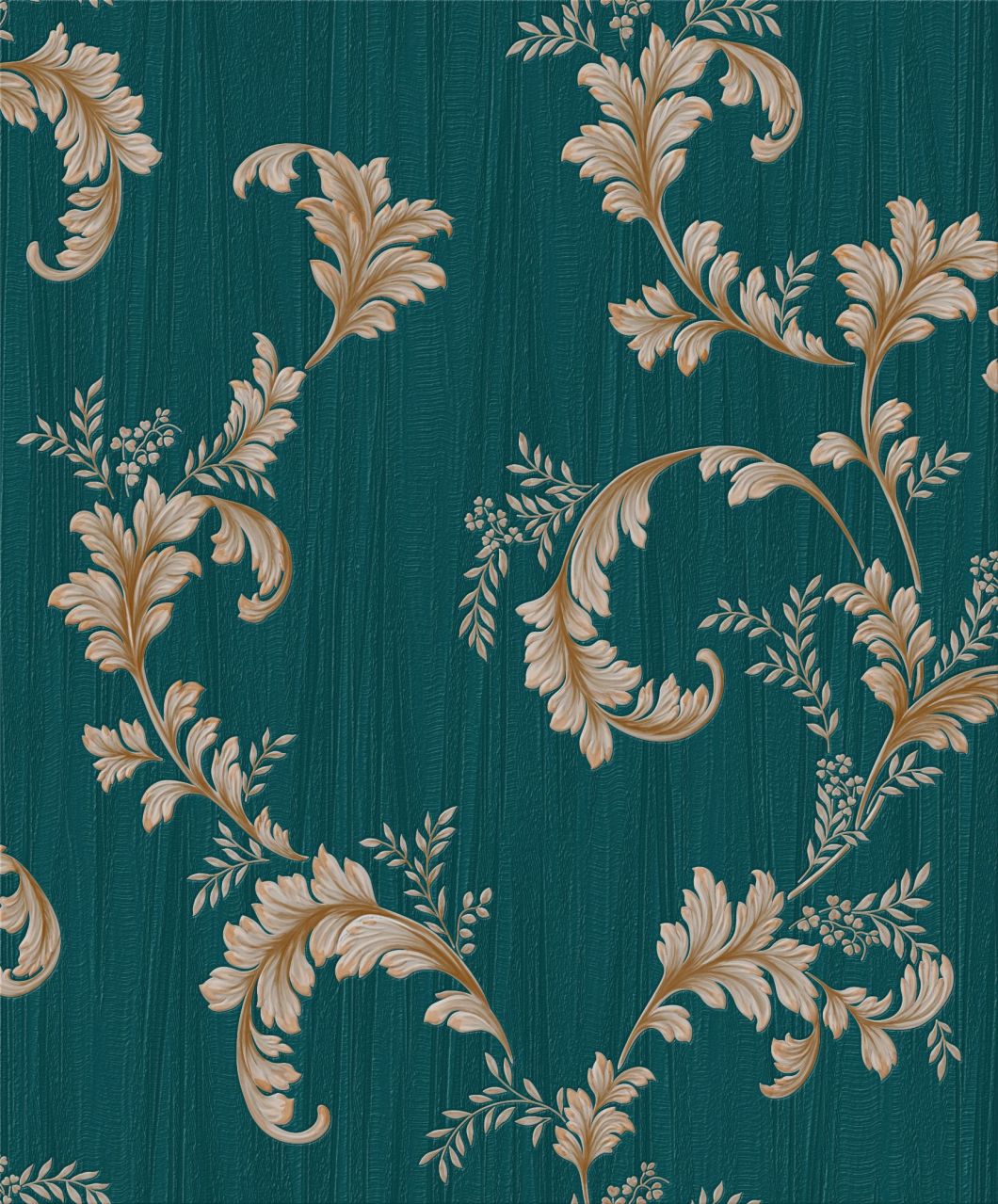 Vinyl PVC Wallpaper Hot Selling Luxury Wall Paper for Home Decor