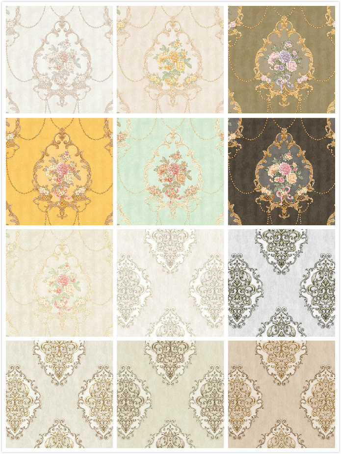 High Quality Luxury Wall Paper 106 PVC Wallpaper