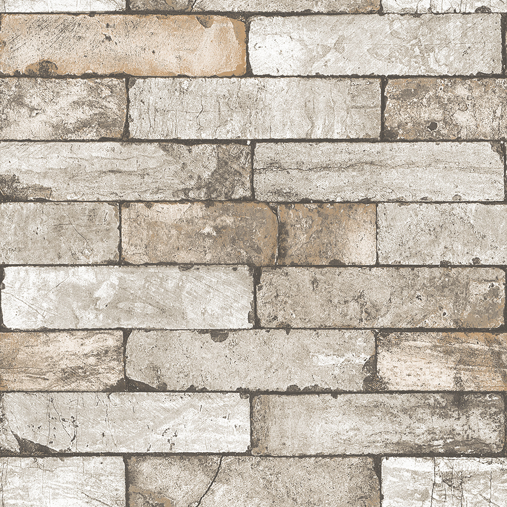 PVC Vinyl Wallpaper Modern Stone 3D Wall Paper