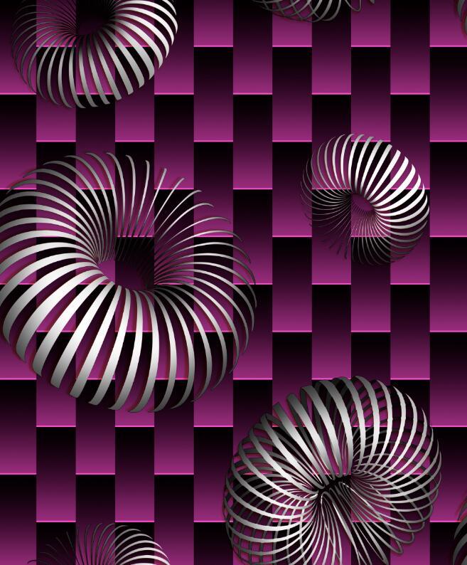 Vinyl PVC Wallpaper High Quality Wallpaper Modern 3D Wall Paper