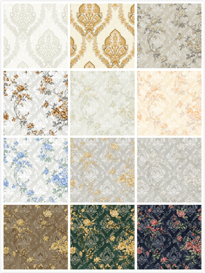 106 PVC Wallpaper High Quality 3D Wall Paper for Home Decor