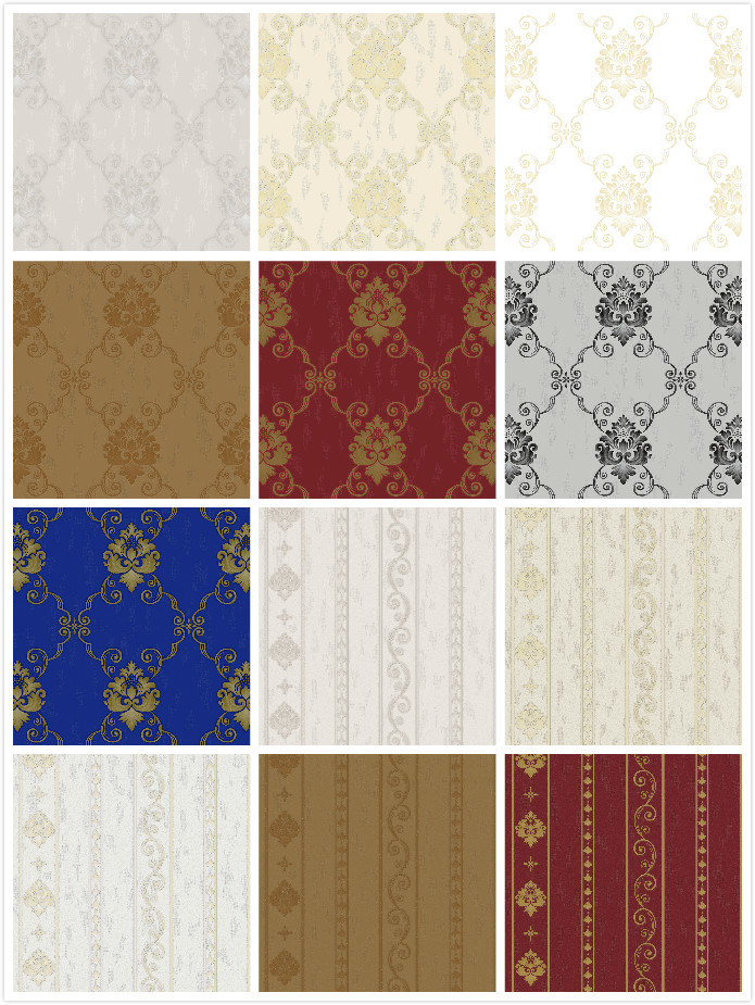 Hot Selling Wallpaper PVC Luxury Wall Paper for Home Decor