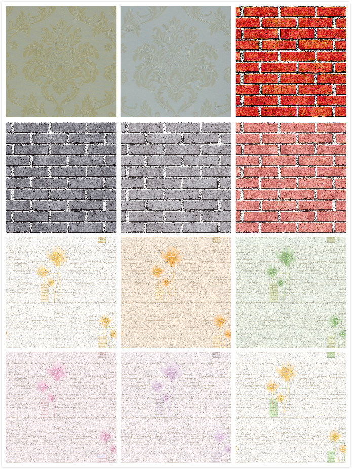 Vinyl Wallpaper Luxury Wall Paper for Home Decoration
